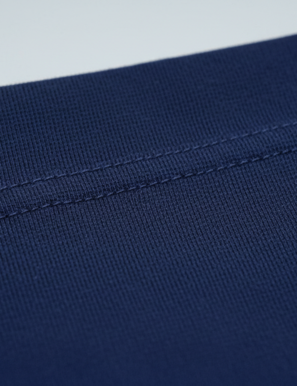 Cotton Rich Solid Half Sleeve Polo T-Shirt - Navy Blue